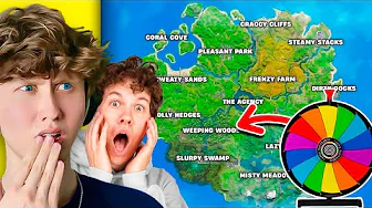 Lykkehjulet Bestemmer Hvor Vi Lander I Fortnite!