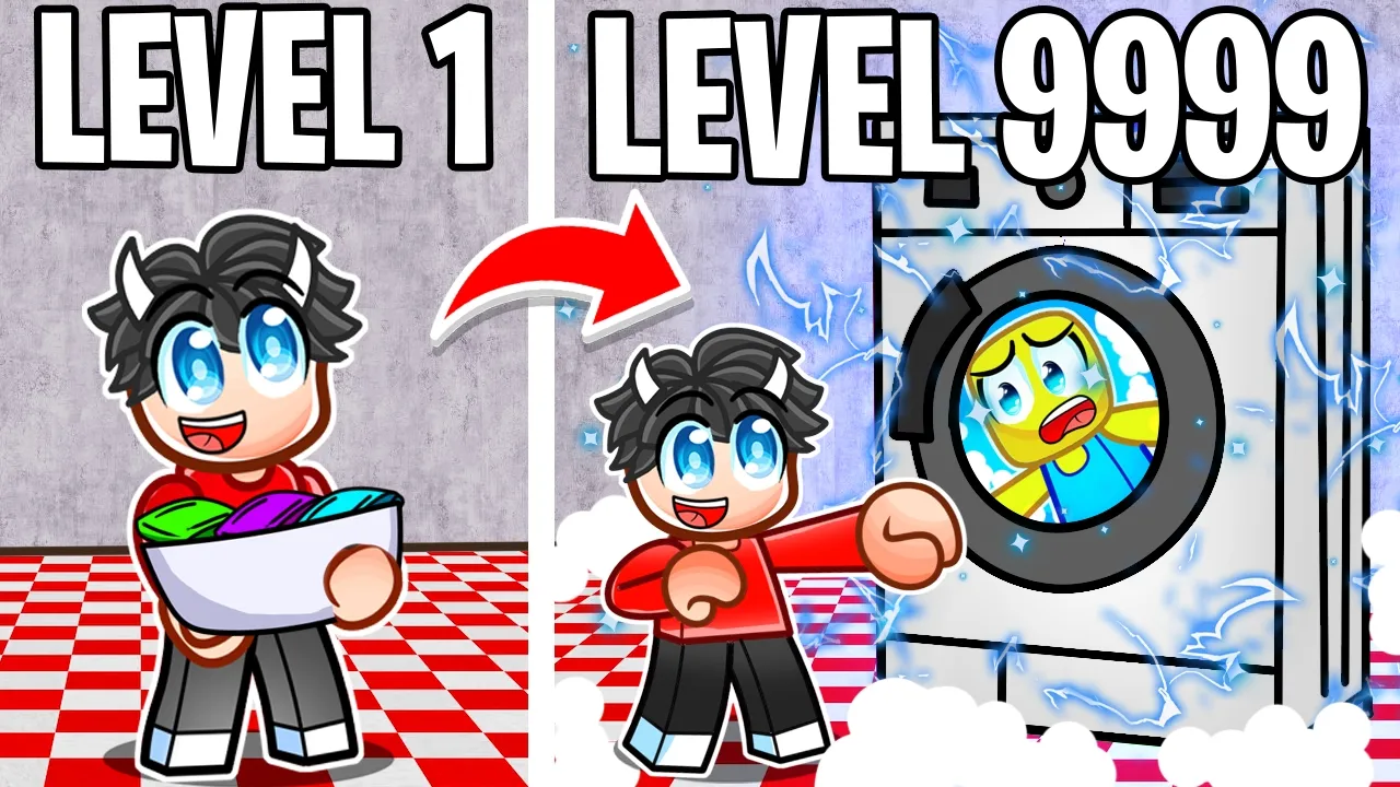 Jeg Vasker Tøj For 100.000 I Roblox Laundry Simulator!