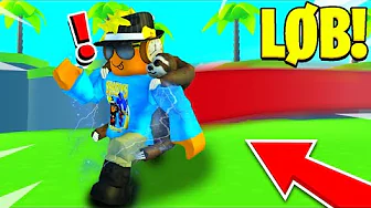 Jeg Er LYNHURTIG I Race Clicker - Roblox!