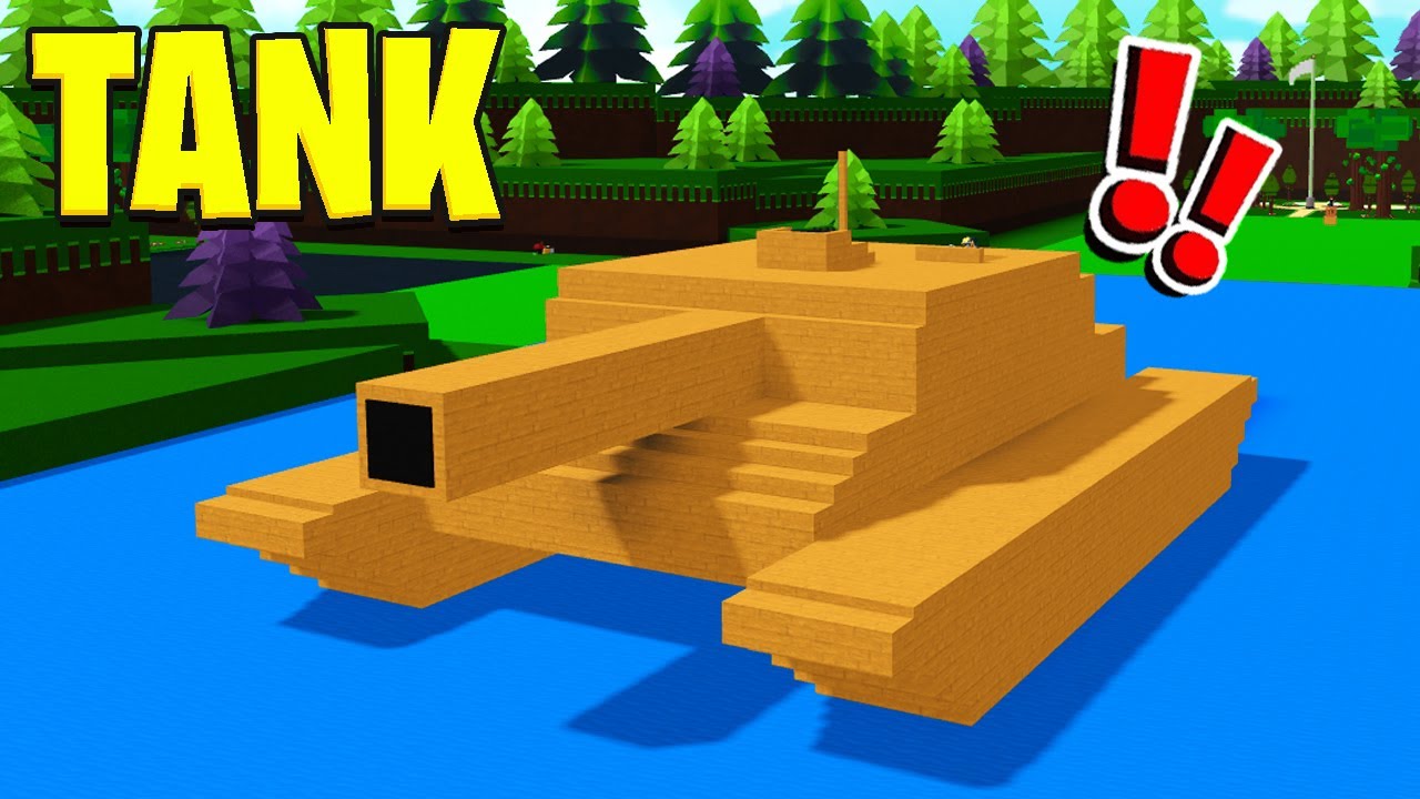 En KÆMPE TANK I Build A Boat! - Roblox