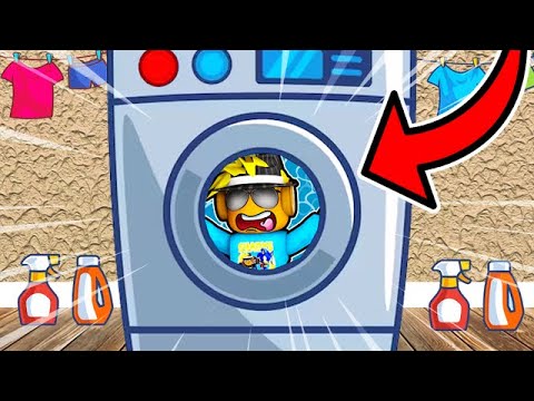 Jeg Flygter Fra VASKERUMMET I Roblox!