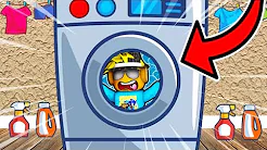 Jeg Flygter Fra VASKERUMMET I Roblox!
