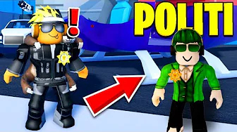 Lærer Noob At Være POLITI I Jailbreak - Roblox!