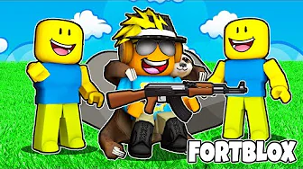 Vi Spiller FORTNITE Inde I Roblox!
