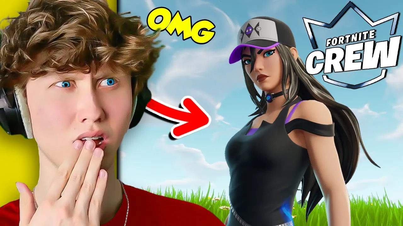 Det Nye Crew Skin Er For Vildt I Fortnite!