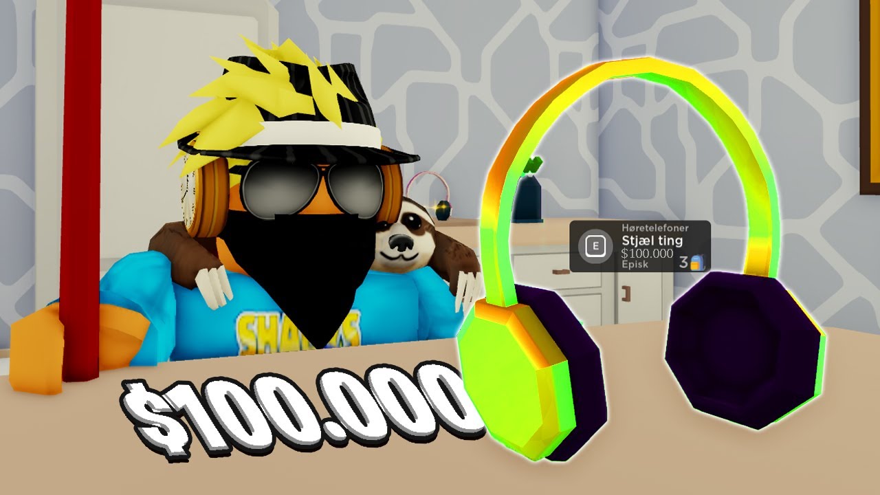 Stjæler Ting For $100.000 Som TYV I Thief Simulator!