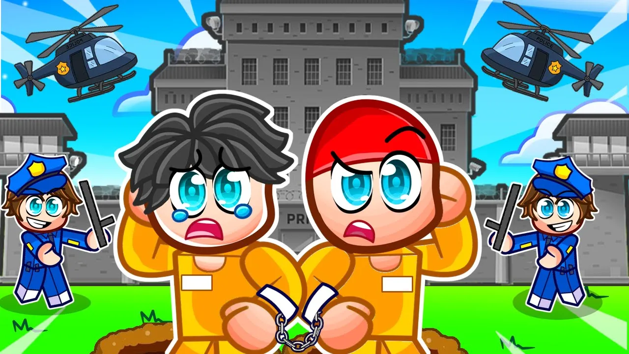 Doodie og Jeg Er Kommet I FÆNGSEL I Roblox!