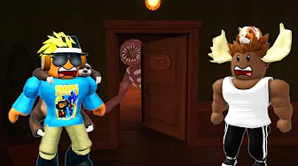 Vi Spiller DOORS Med Elgen I Roblox!