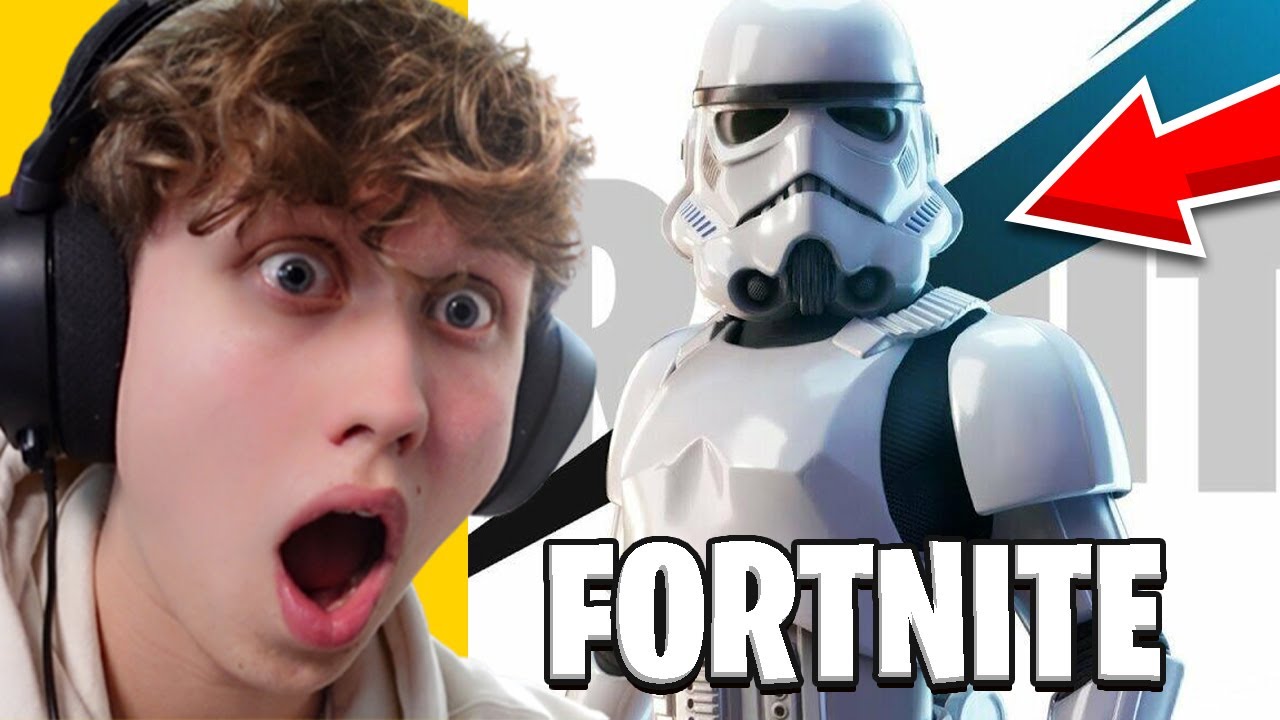 Vi Prøver Den Nye STAR WARS Opdatering I Fortnite!