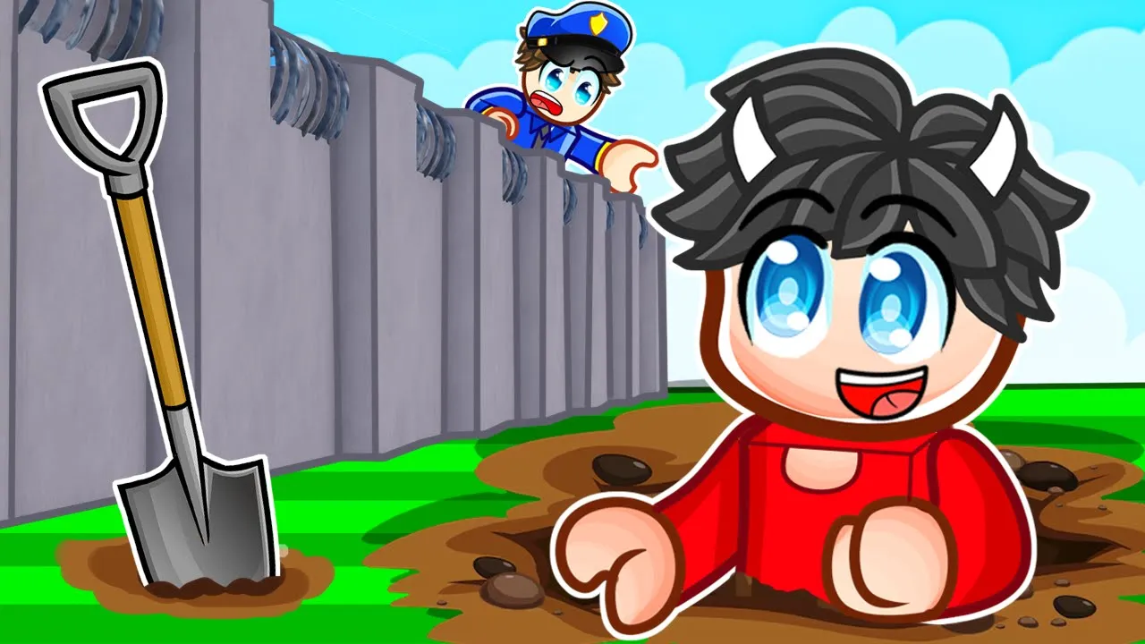 Kan Vi Grave Ud Af Fængslet I Roblox Dig To Escape!