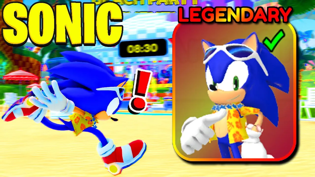 Får Den Nye SOMMER SONIC I Sonic Speed Simulator - Roblox!
