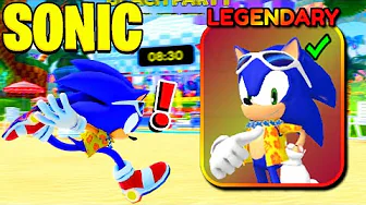 Får Den Nye SOMMER SONIC I Sonic Speed Simulator - Roblox!