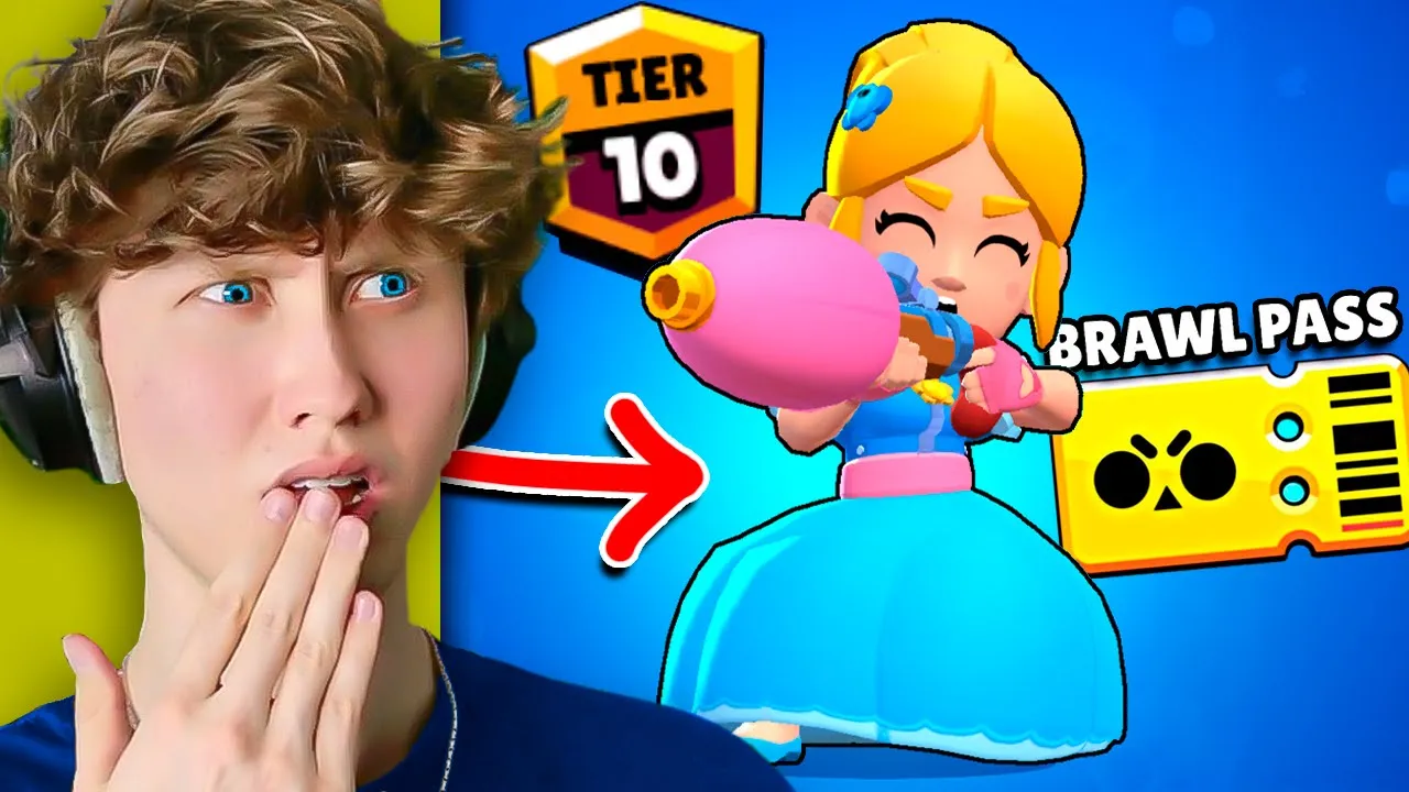 Jeg Køber BRAWL PASS og Får SINDSSYG Karakter Op i Brawl Stars!