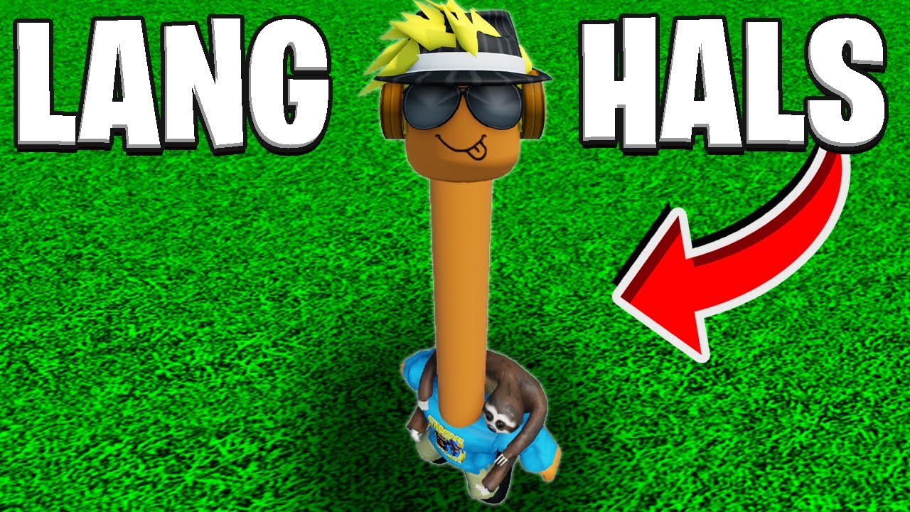 Vi Får En MEGA Lang Hals I Roblox!
