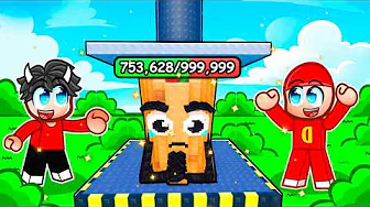 Vi Presser BRAINROTS Sammen I Roblox Crush For Brainrots!