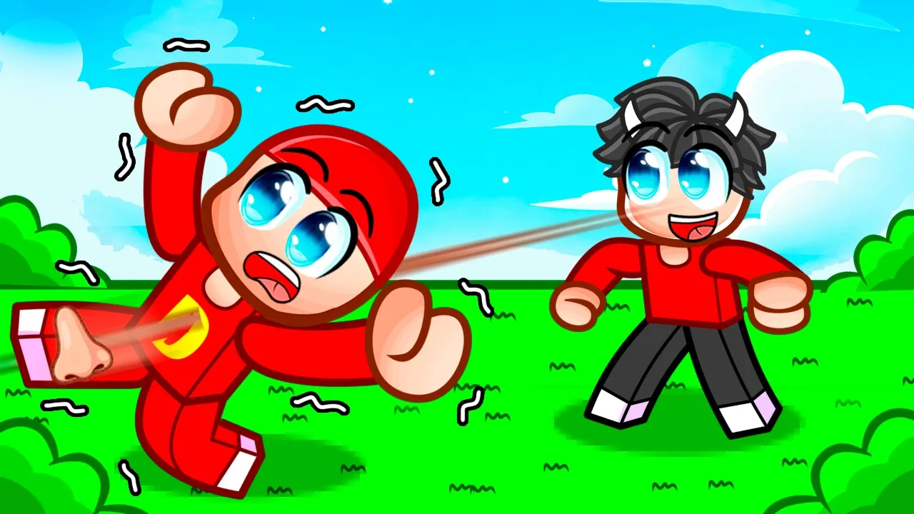 Jeg Slår Doodie Med Min Næse I Roblox Nose Battles!