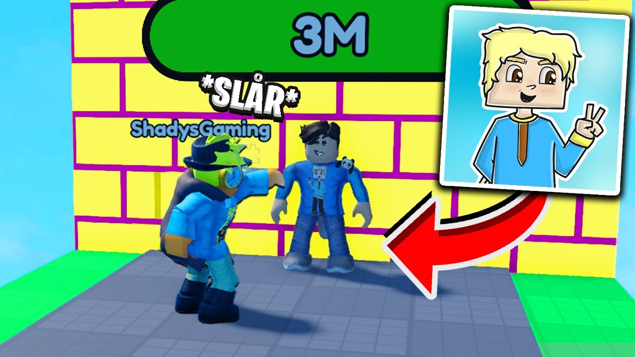 Jeg SLÅR YOUTUBERE I Roblox