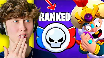 Vi Spiller RANKED Brawl Stars For Første Gang Med Phoxy!