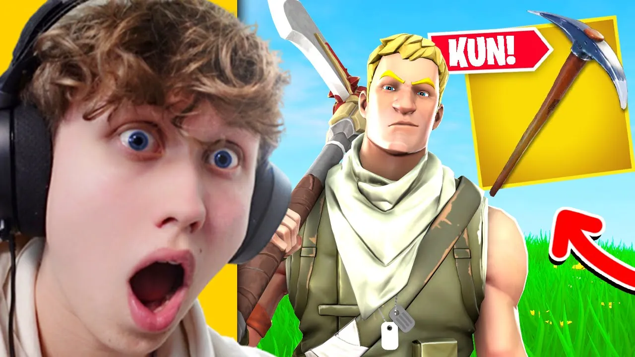 Kan Man Vinde Kun Med PICKAXE I Fortnite?