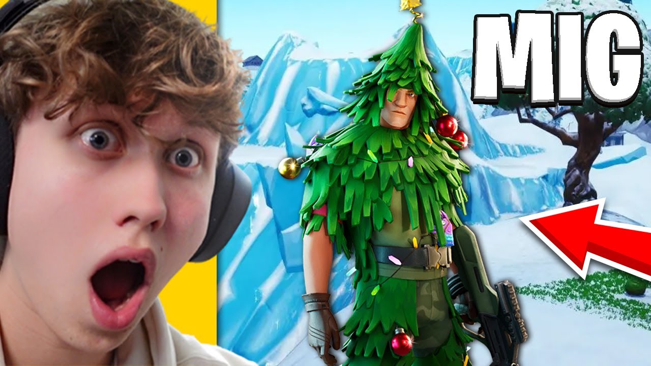 Vi Spiller Som Et JULETRÆ I Fortnite!