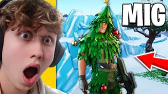 Vi Spiller Som Et JULETRÆ I Fortnite!