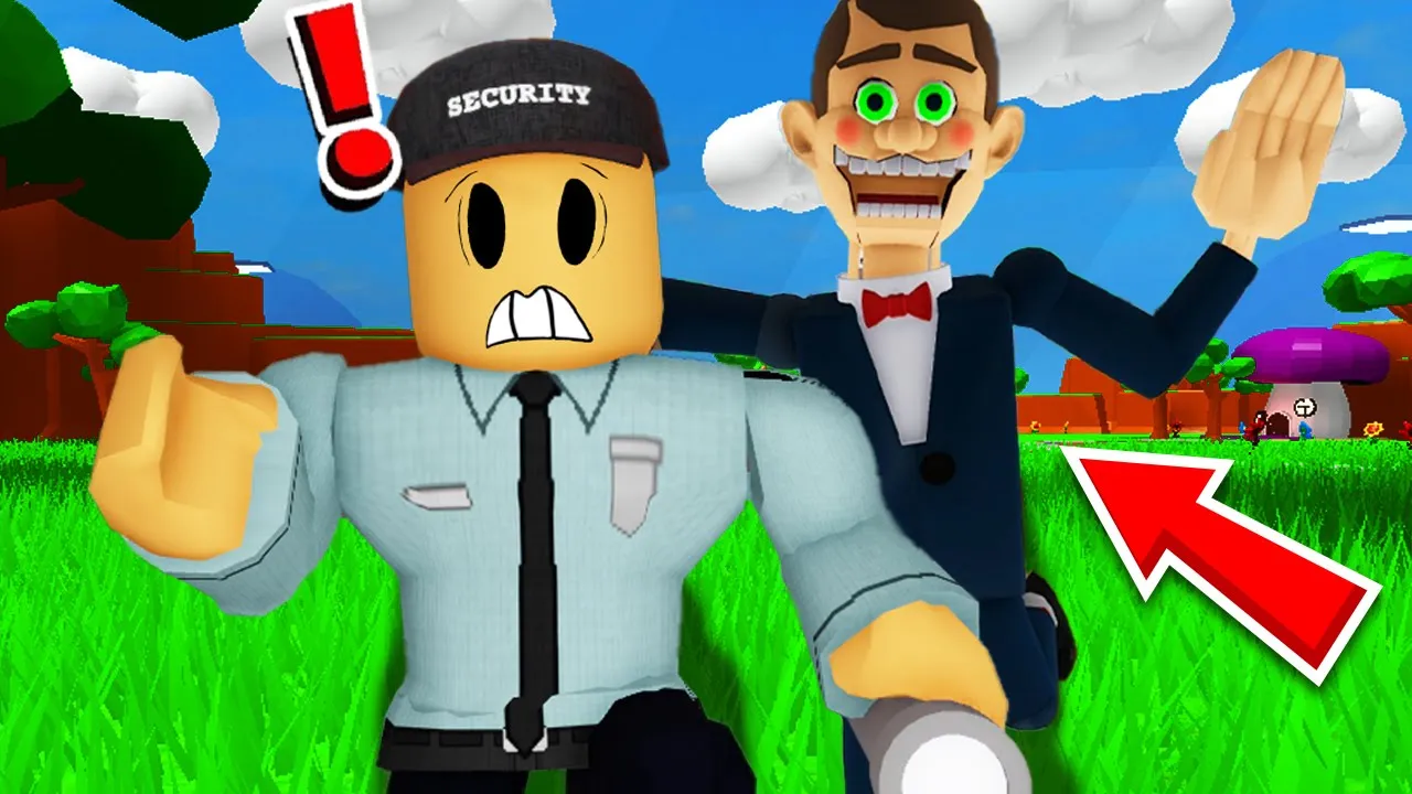 MR FUNNY Jagter Mig I En Roblox Obby!
