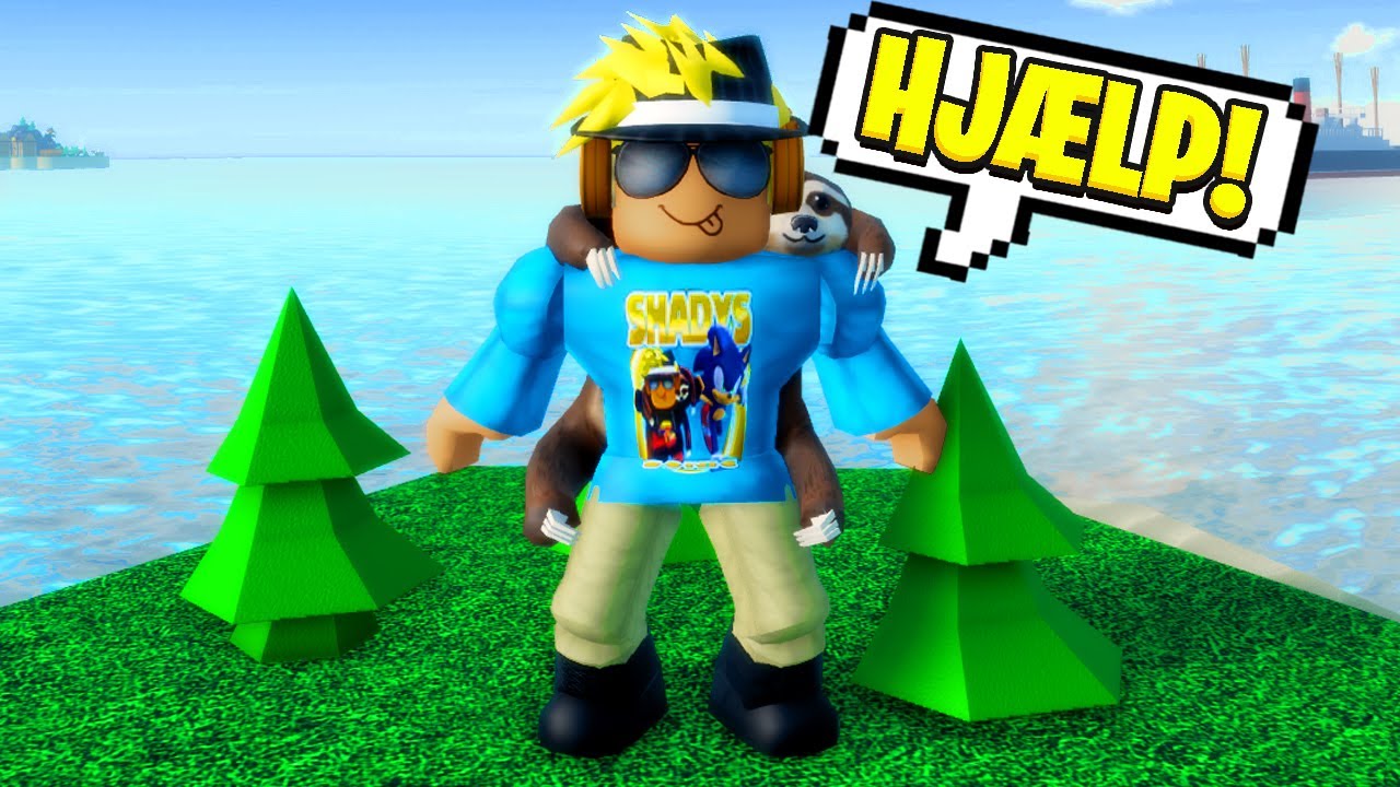 Overlever På En ØDE Ø I Island Survival  - Roblox!