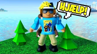 Overlever På En ØDE Ø I Island Survival  - Roblox!