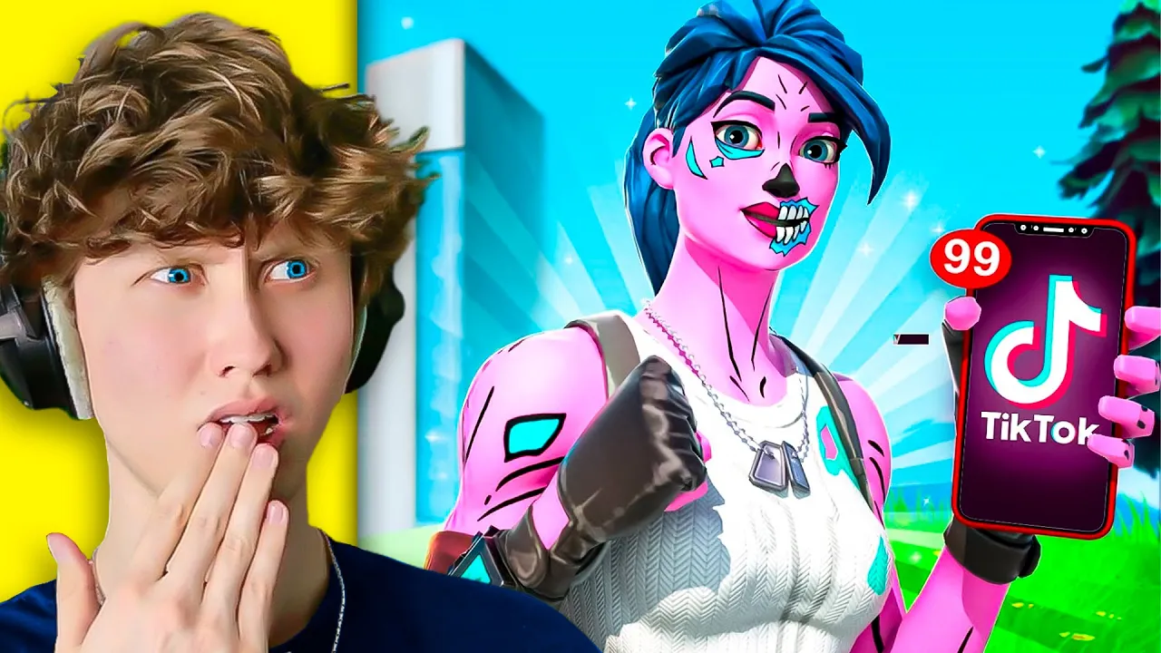 Vi Bliver TIKTOK KENDTE I Fortnite!