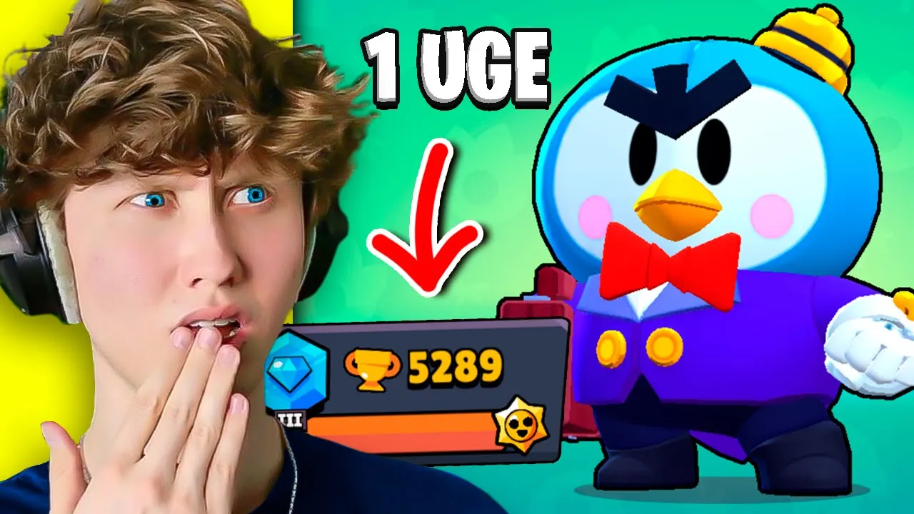 Sådan Fik Jeg 5000 POKALER I Brawl Stars På 1 UGE!