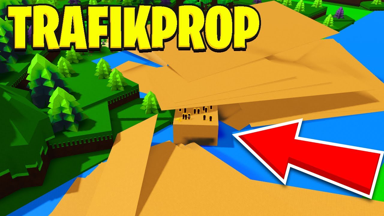 Laver KÆMPE TRAFIKPROP I Build A Boat! - Roblox