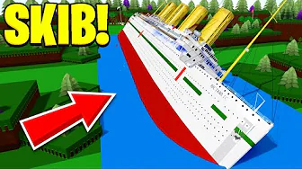 Et GIGANTISK Skib I Build A Boat  - Roblox!
