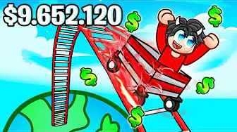 Jeg Bygger Den HØJESTE Roller Coaster I Roblox!