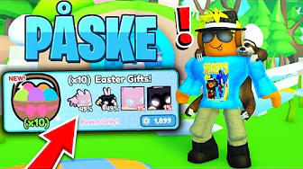 Køber De Vildeste Æg I PÅSKE OPDATERING I Pet Simualtor I Roblox!