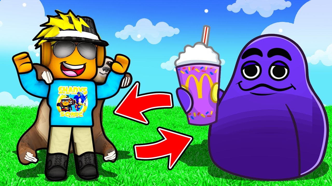 Jeg Bliver Til GRIMACE I Roblox!