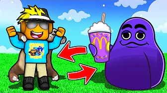 Jeg Bliver Til GRIMACE I Roblox!