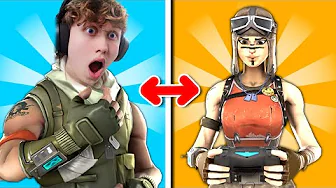 Vores SKIN = Vores VÅBEN I Fortnite!