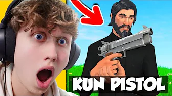 Judex Og Jeg Må KUN Bruge PISTOLER I Fortnite!