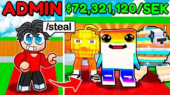 Jeg Brugte Mit Admin Til At DRILLE ALLE I Roblox Steal A Brainrot!