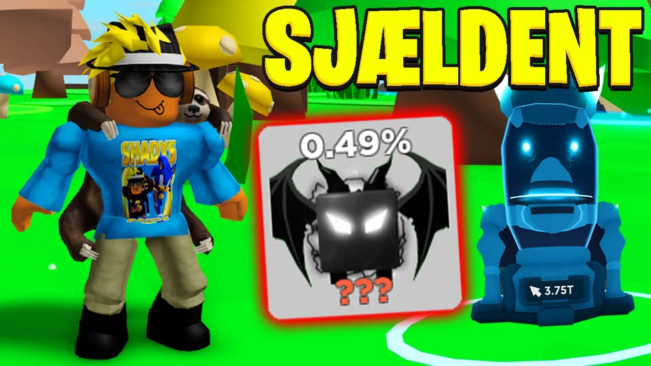 Får MEGA Sjældent Pet I Clicker Simulator! - Roblox