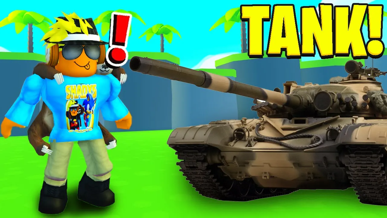 Jeg Har Min Egen TANK I Tiny Tanks - Roblox!