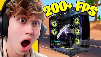 Jeg Spiller Fortnite På En HELT NY COMPUTER!