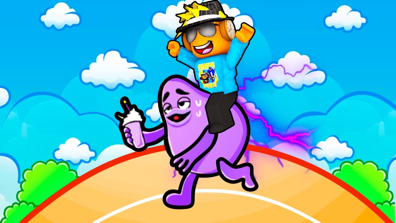 Vi Løber På GRIMACE I Roblox!