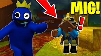 Bliver Jagtet Af RAINBOW FRIENDS - Roblox!