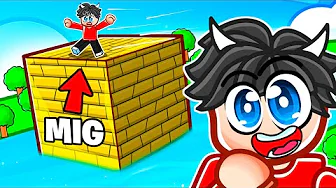 Jeg Laver Den STØRSTE FIRKANT I Build A Boat I Roblox!