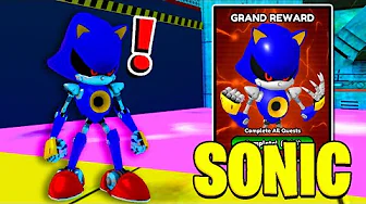 Den Nye METAL SONIC I Sonic Speed Simulator! - Roblox