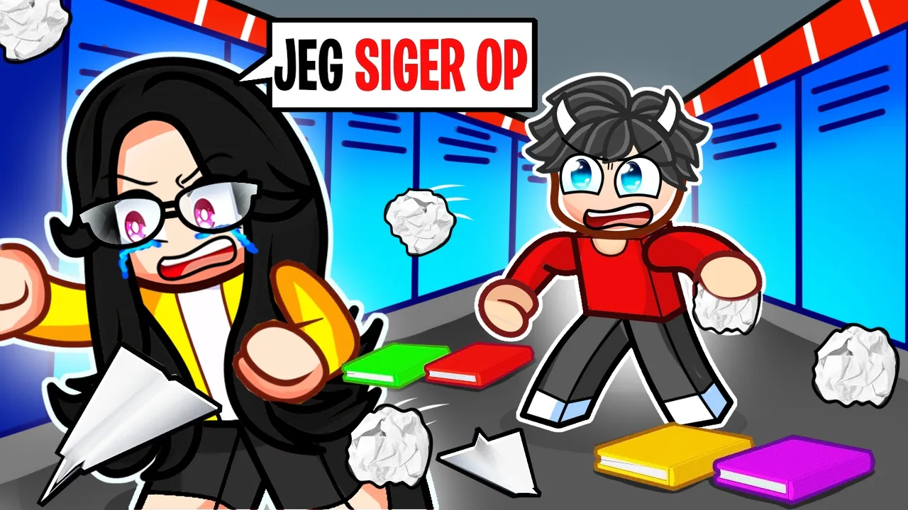 Jeg Fik Min Lærer Til At Sige Op I Roblox...