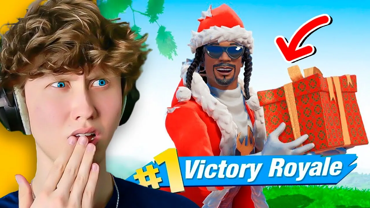 Sådan Vandt Jeg I Fortnite På JULEAFTEN!