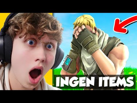 Kan Vi Vinde UDEN NOGEN ITEMS I Fortnite?