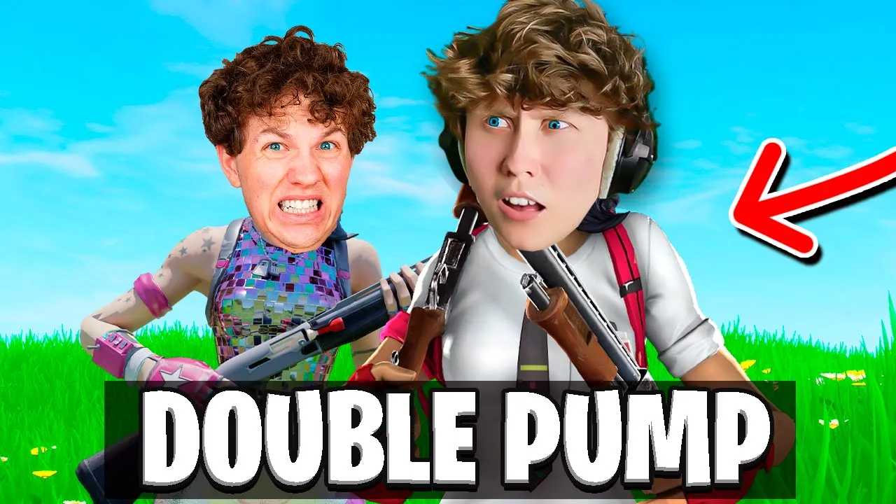 Kun Double Pump Med Judex I Fortnite OG!